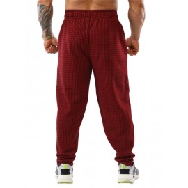 Штаны спортивные плотные Big Sam 1352 red