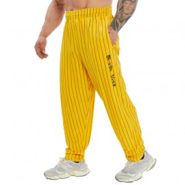 Штаны спортивные легкие Big Sam 1408 желтые