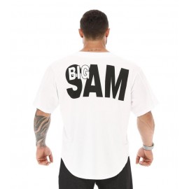 Топ-футболка Big Sam 3341 белая