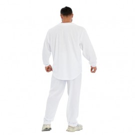 Спортивный костюм легкий Big Sam 104743 белый